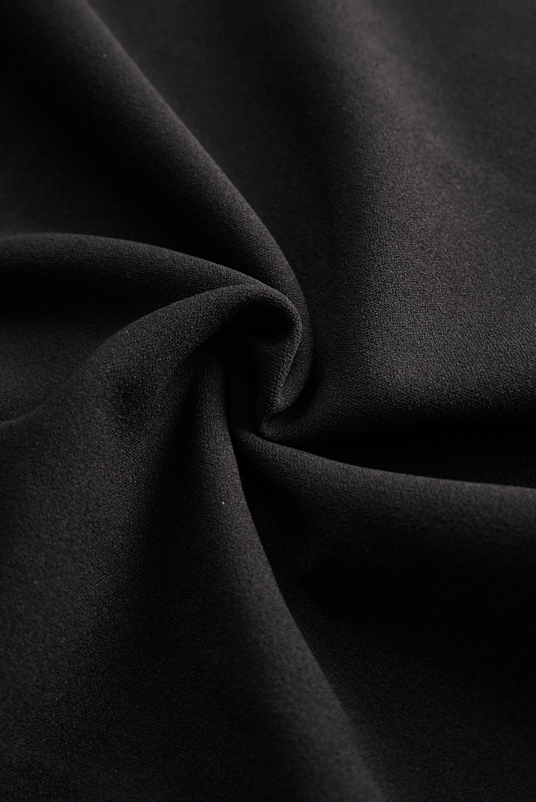 Catherine | Refined Black Belted Dress