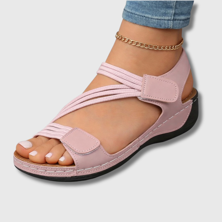 Sarah(WIDE SIZE) - Lightweight Orthopedic Sandals