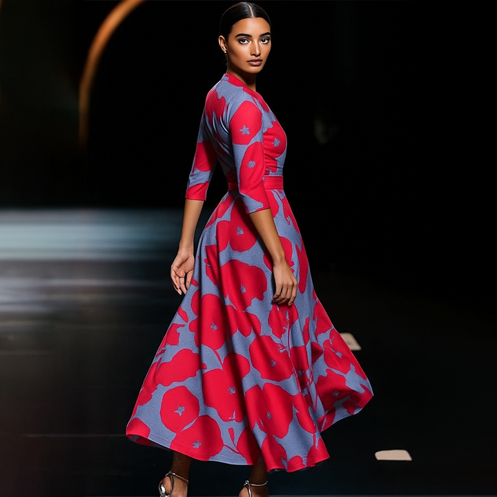 Aurora™ | Comfortable Daily V-Neck Dress