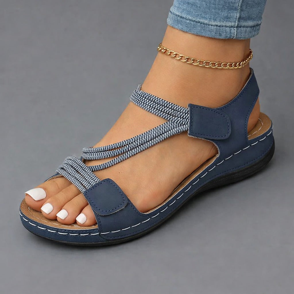 Sarah(WIDE SIZE) - Lightweight Orthopedic Sandals