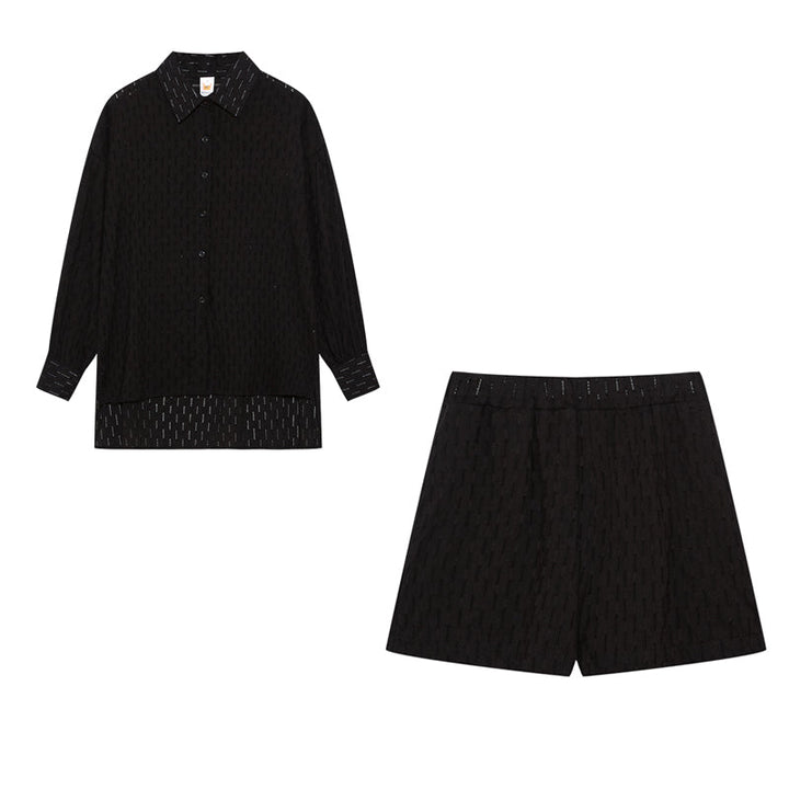 ELIZABETH | Breezy Shirt And Shorts Set