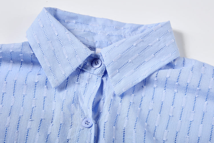 ELIZABETH | Breezy Shirt And Shorts Set