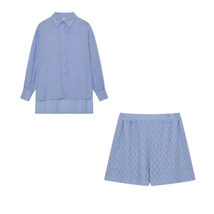 ELIZABETH | Breezy Shirt And Shorts Set
