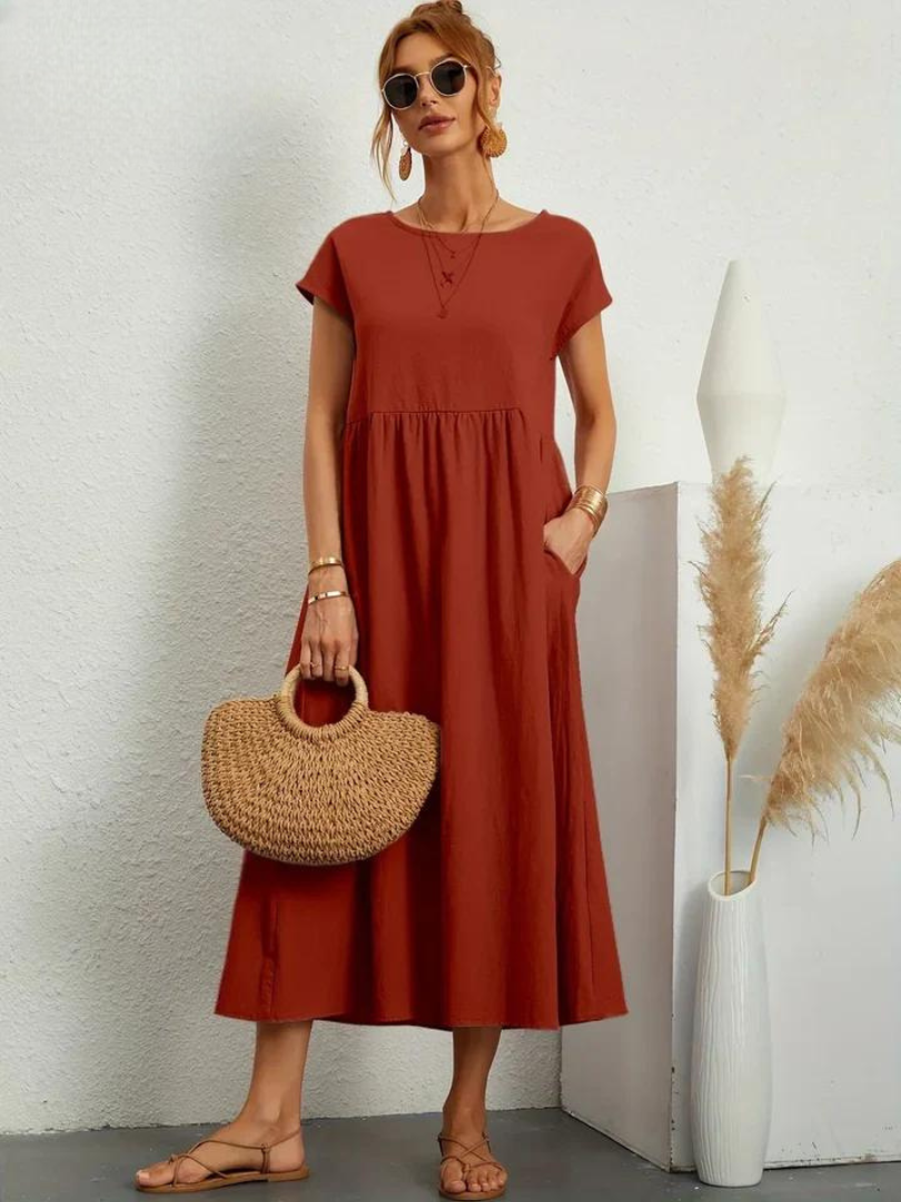 Yulia Relaxed Summer Dress