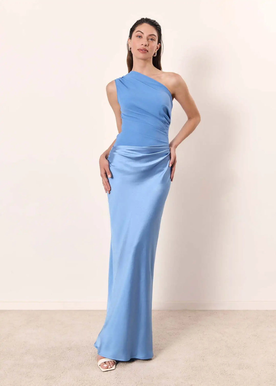 Luna™ | Maxi Dress with a Gilt in Satin