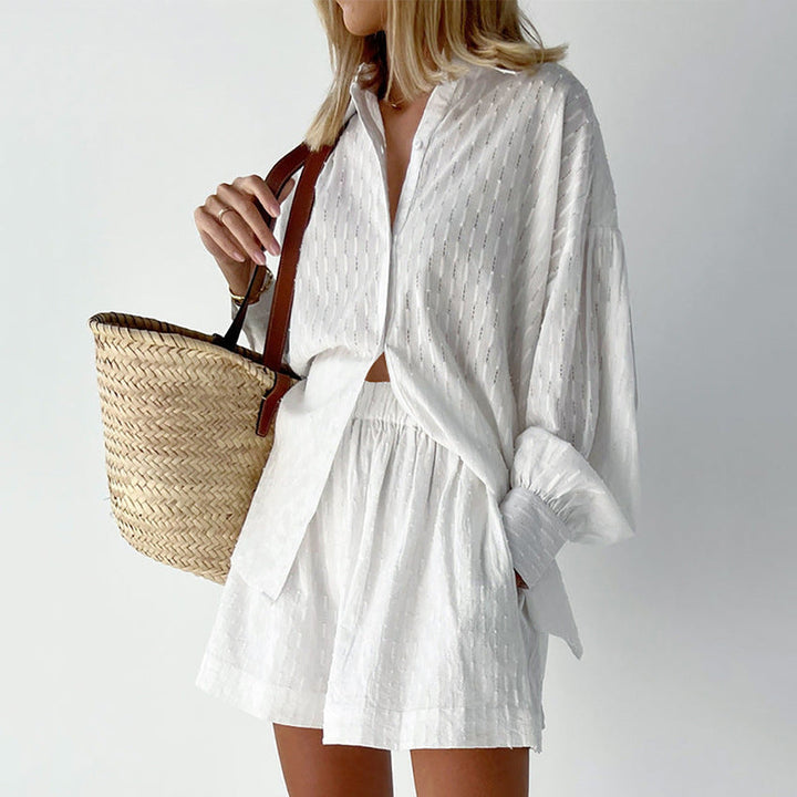 ELIZABETH | Breezy Shirt And Shorts Set