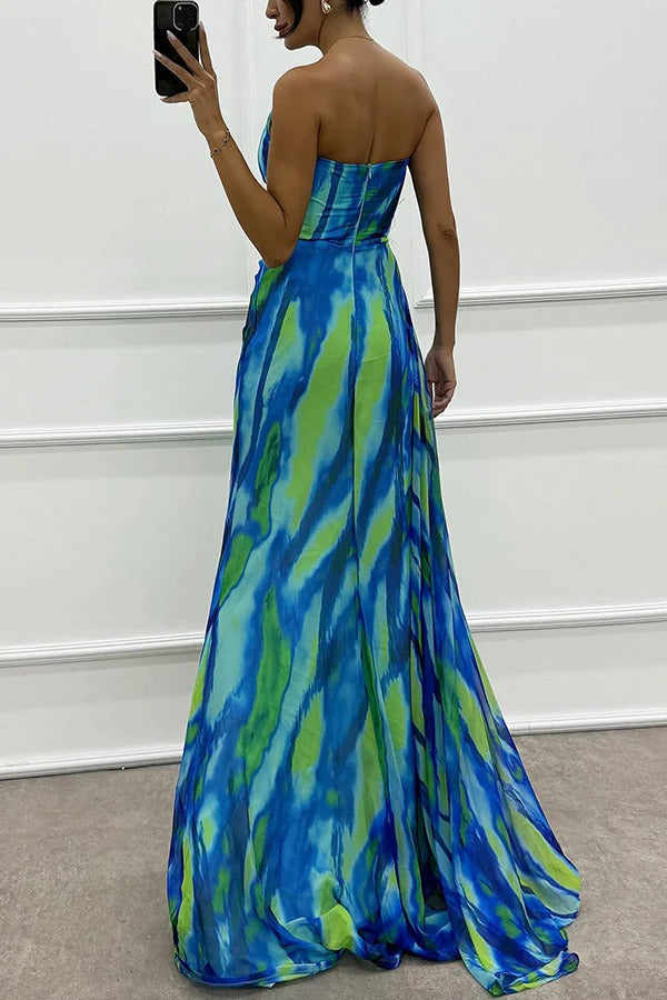 Mia™ | Vibrant Draped Dress