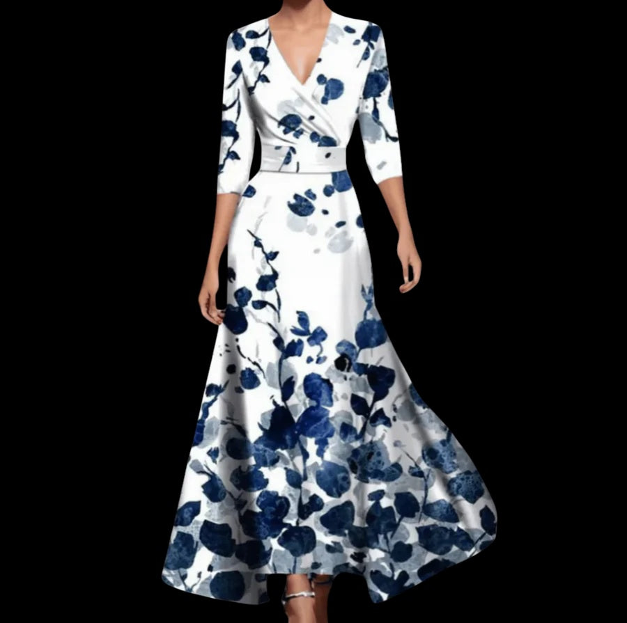 Aurora™ | Comfortable Daily V-Neck Dress